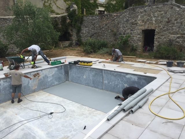 Rénovation piscine HyméO