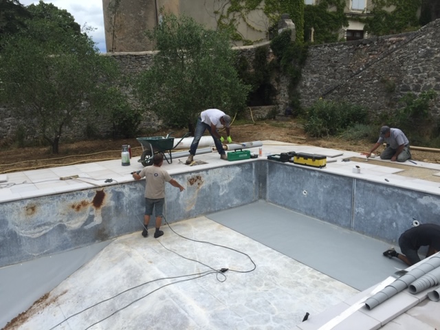 Rénovation piscine HyméO